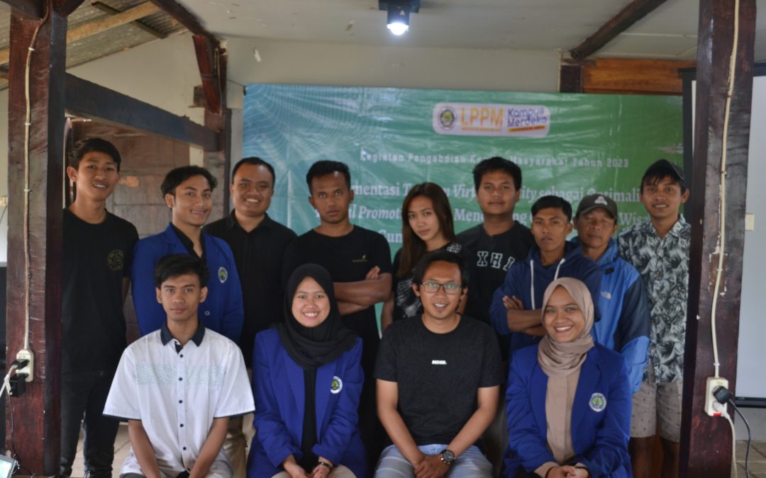 Mahasiswa UM Kembangkan Produk Tourism VR untuk Mendukung Green Economy Wisata Gumuk Pangroso GSS